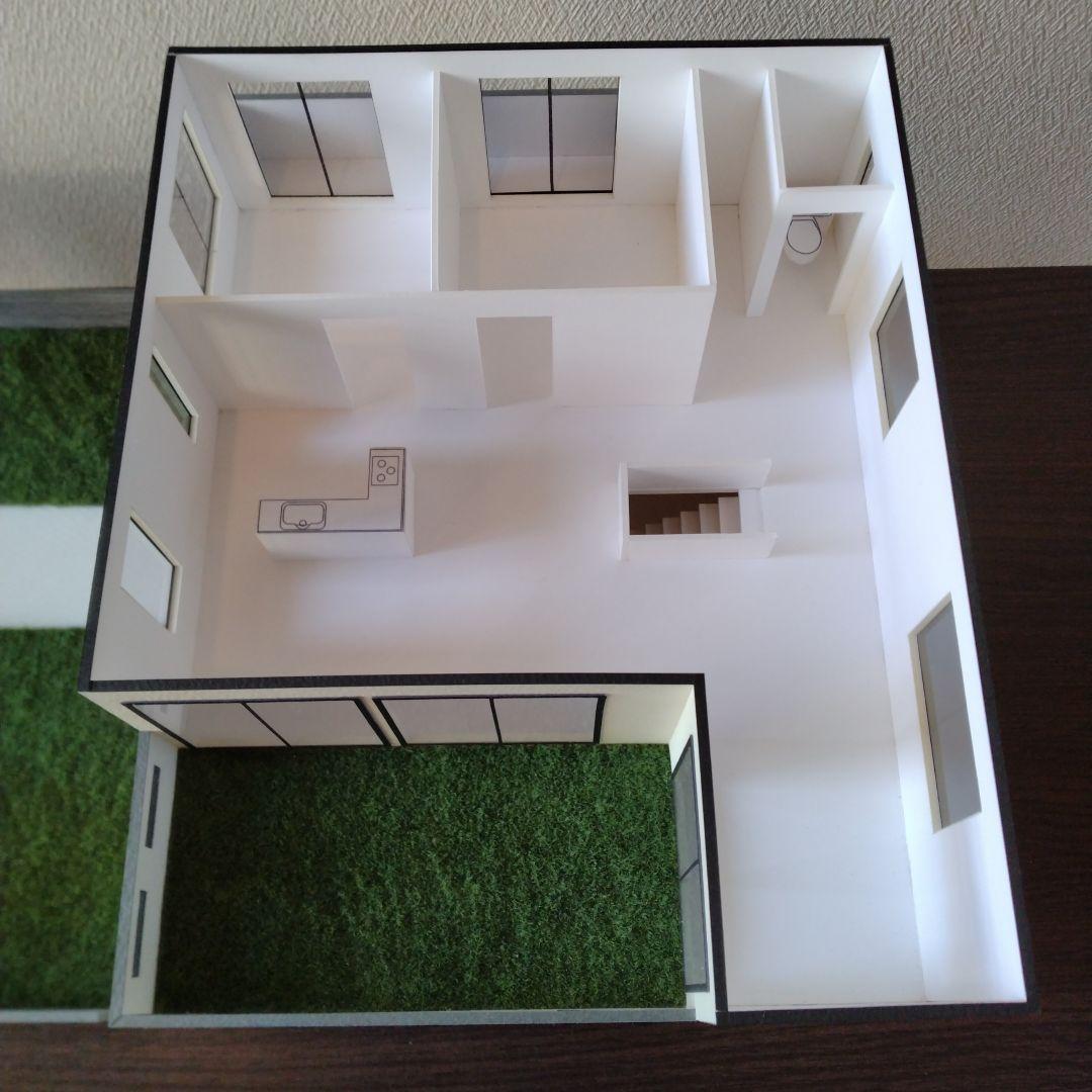 50分の1，2階建て内外模型No.89『ドジャーブルーで翔タイム』