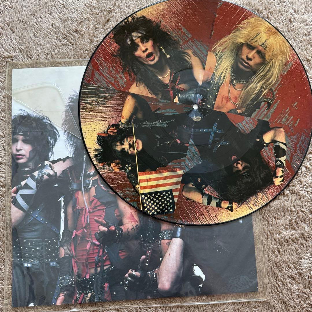 MOTLEY CRUE Helter Skelter LP ピクチャレコード