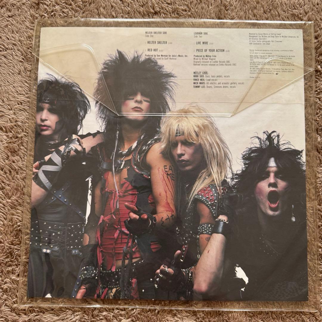MOTLEY CRUE Helter Skelter LP ピクチャレコード