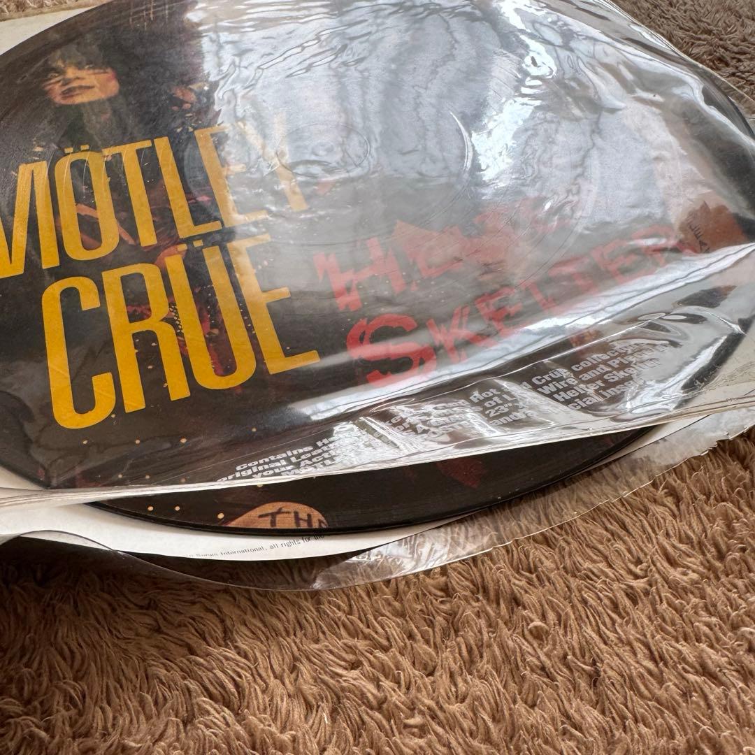 MOTLEY CRUE Helter Skelter LP ピクチャレコード