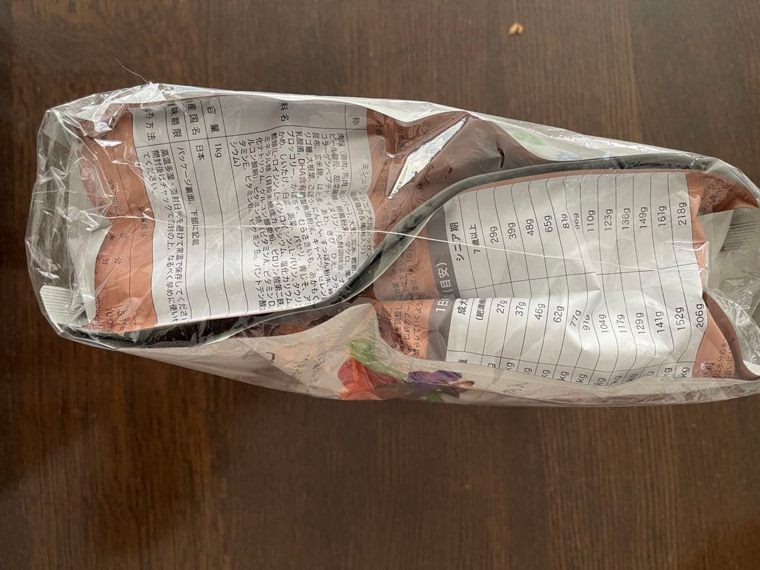 国産鶏肉＆馬肉入りドッグフード 1kgシニア用