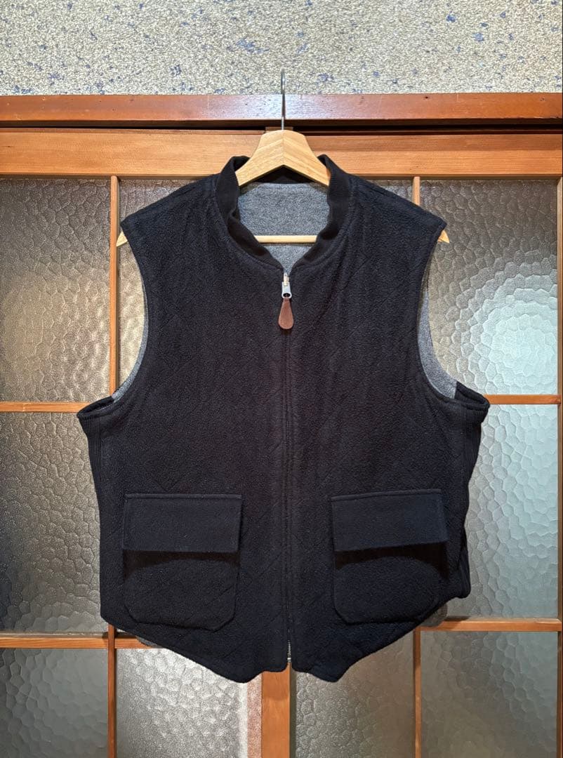 90s POLO RALPH LAUREN リバーシブル 黒 アメリカ製 黒