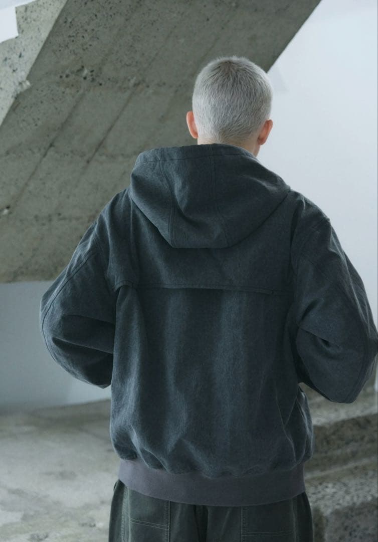 ジャケット・アウター Pigment Coating Hooded Jacket