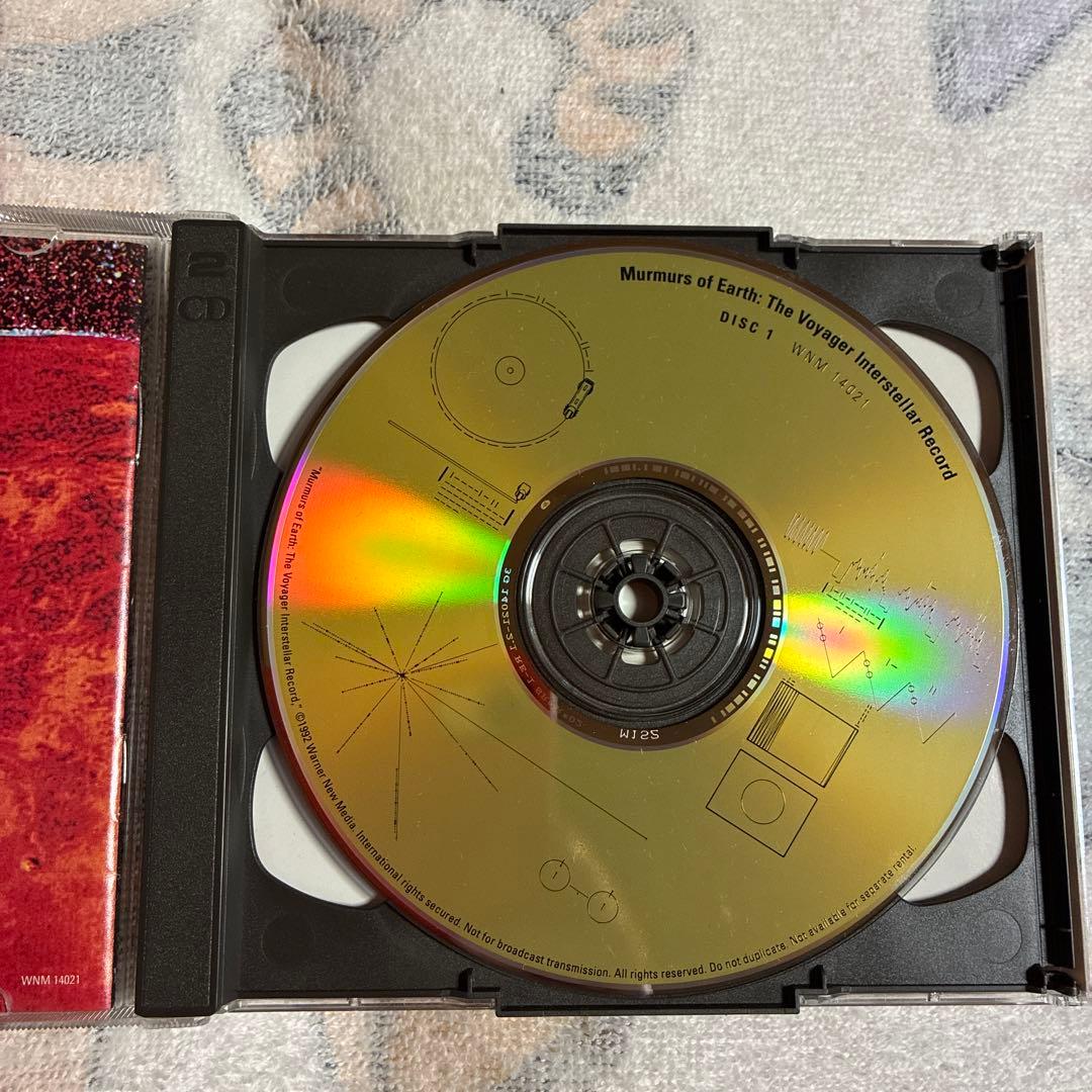 MURMURS OF EARTH CARL SAGAN 英語版 CD 計2点