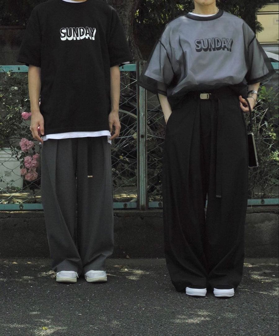 jornal standard luxe SUNDAY シアーTシャツ　新品