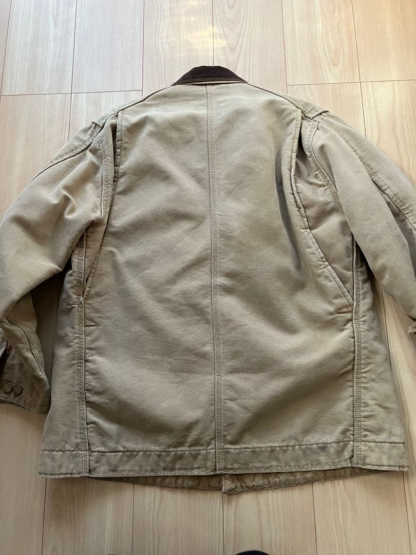 70s carhartt chore カバーオール　ジャケット　ボロ　カーハート
