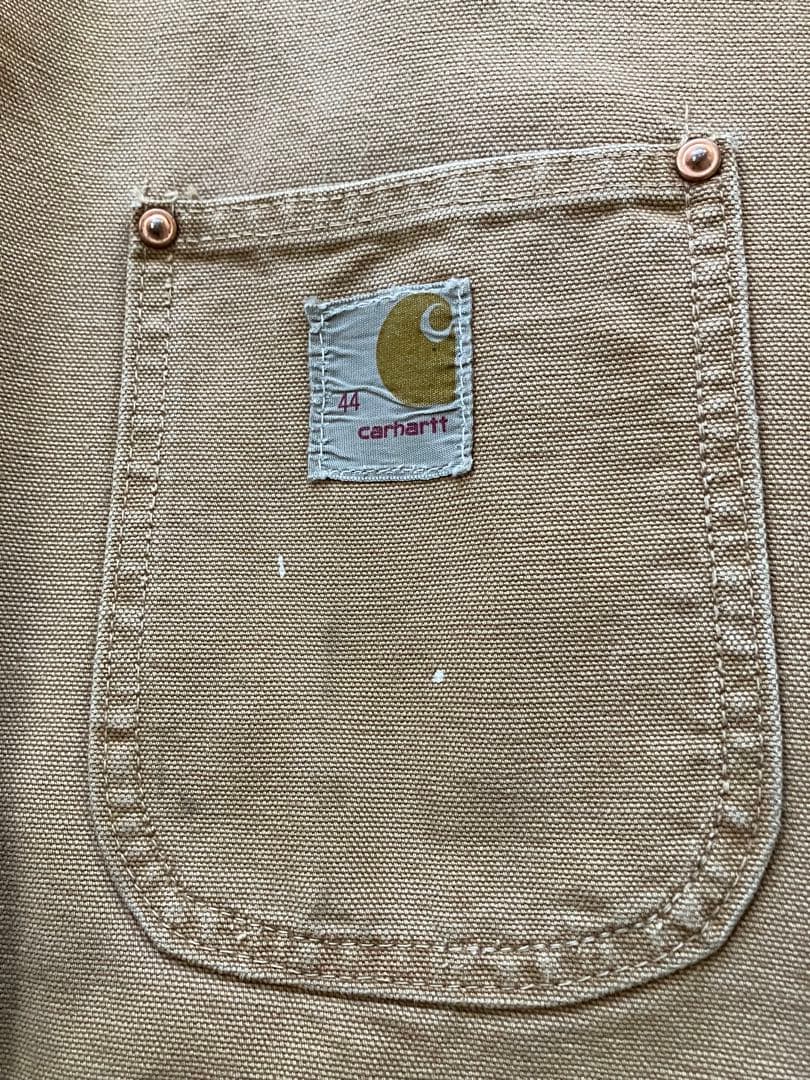 70s carhartt chore カバーオール　ジャケット　ボロ　カーハート