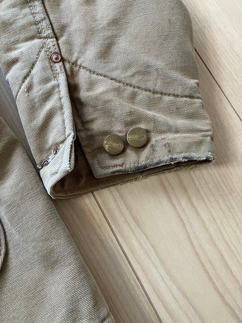 70s carhartt chore カバーオール　ジャケット　ボロ　カーハート