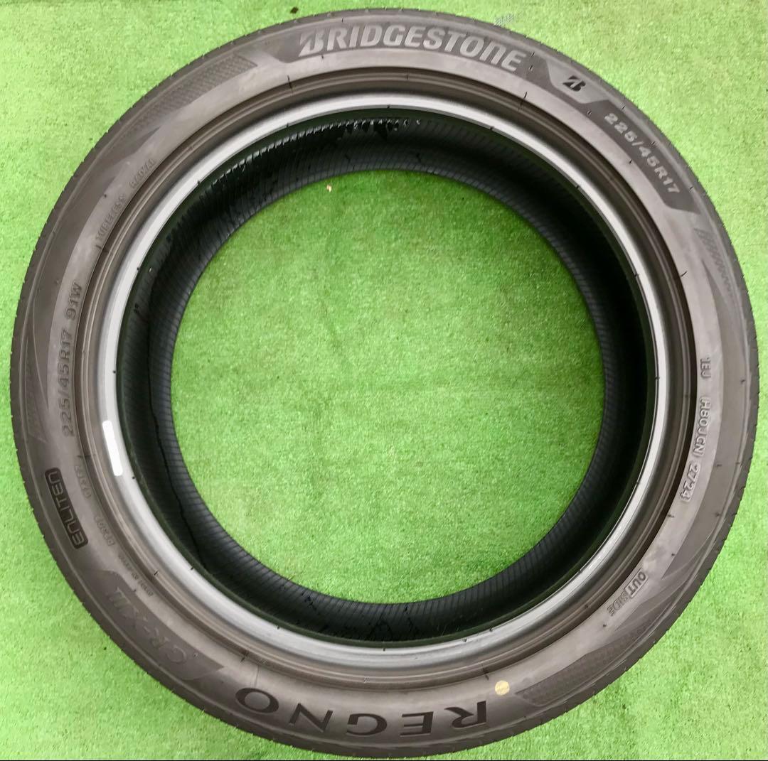 225/45 R17 BRIDGESTONE REGNO GR-XIII、24年