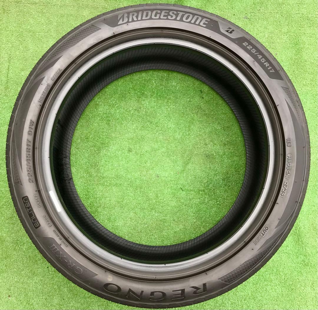 225/45 R17 BRIDGESTONE REGNO GR-XIII、24年