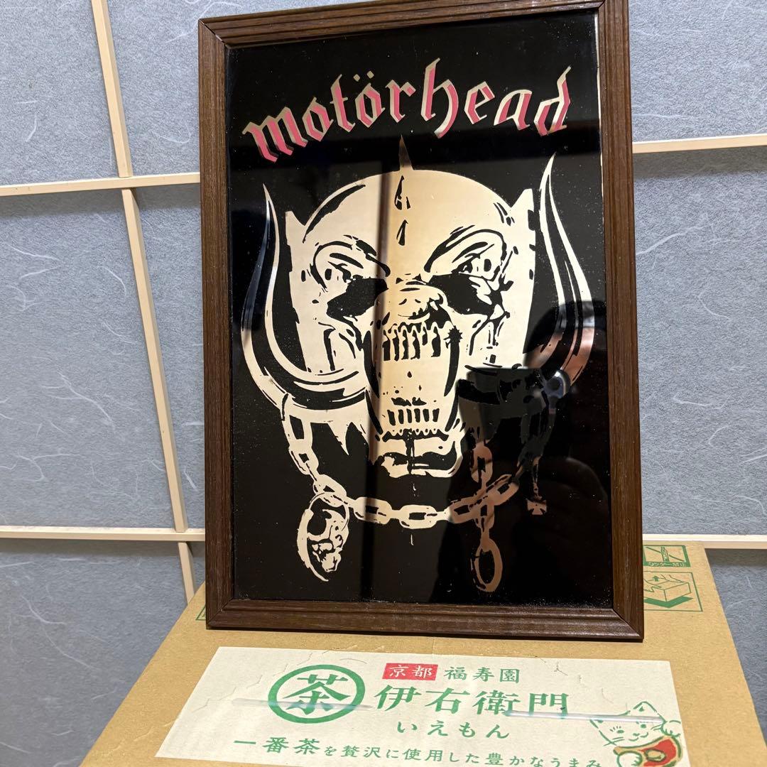 ヴィンテージ　Motörhead アートミラー　Warpig初期Ver.￼