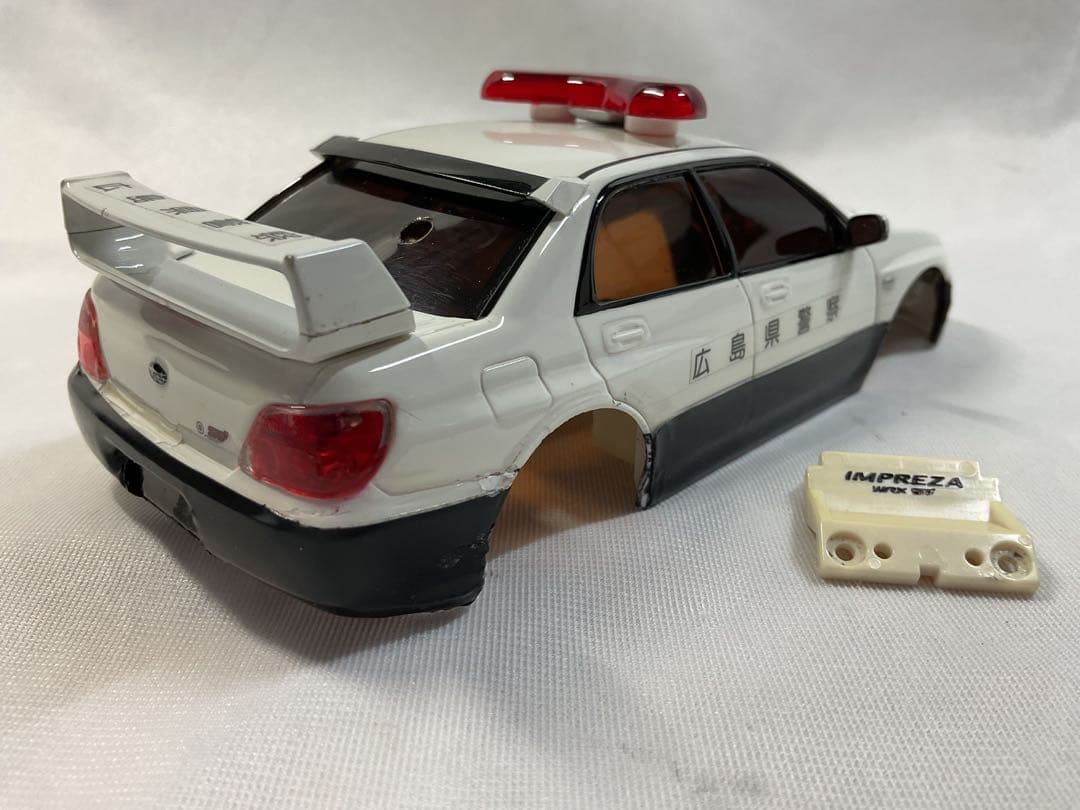 京商 ミニッツASC スバル　インプレッサ パトカー電飾付き