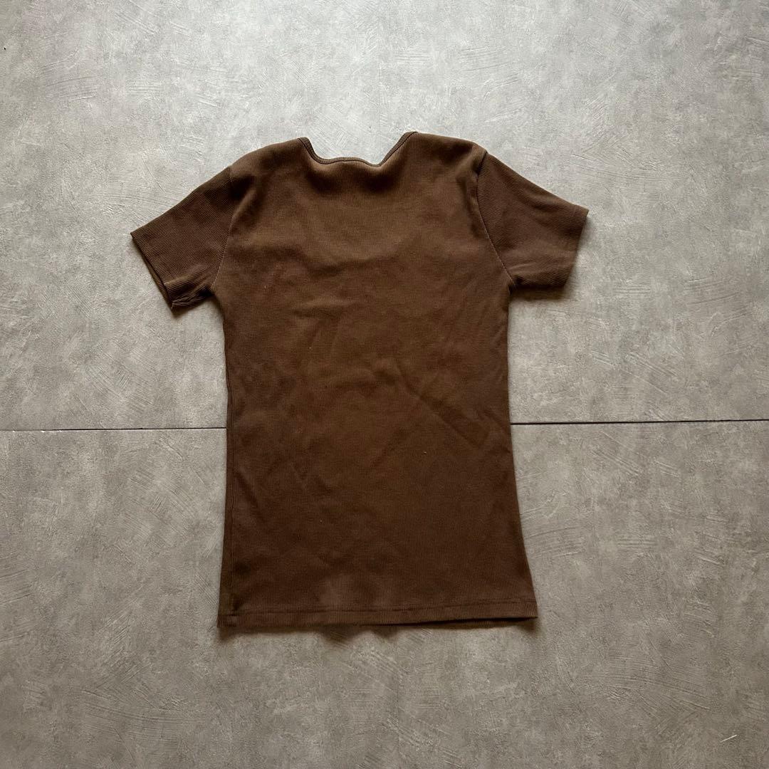 トップス grunge scull short sleeve shirt khaki