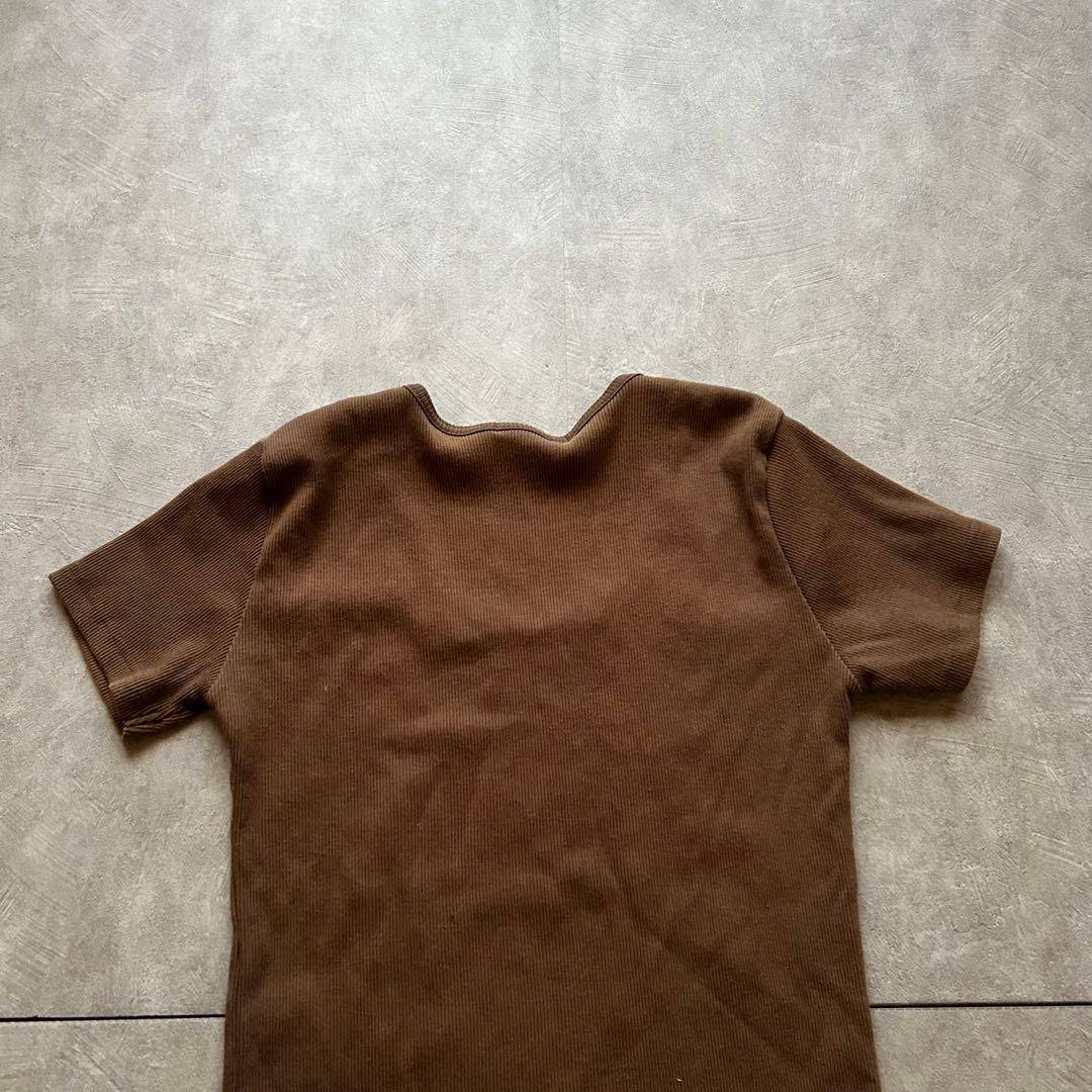 トップス grunge scull short sleeve shirt khaki