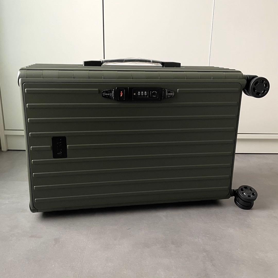 &.FLAT折り畳めるキャリーケース 機内持ち込み可能35Lスーツケースフラット