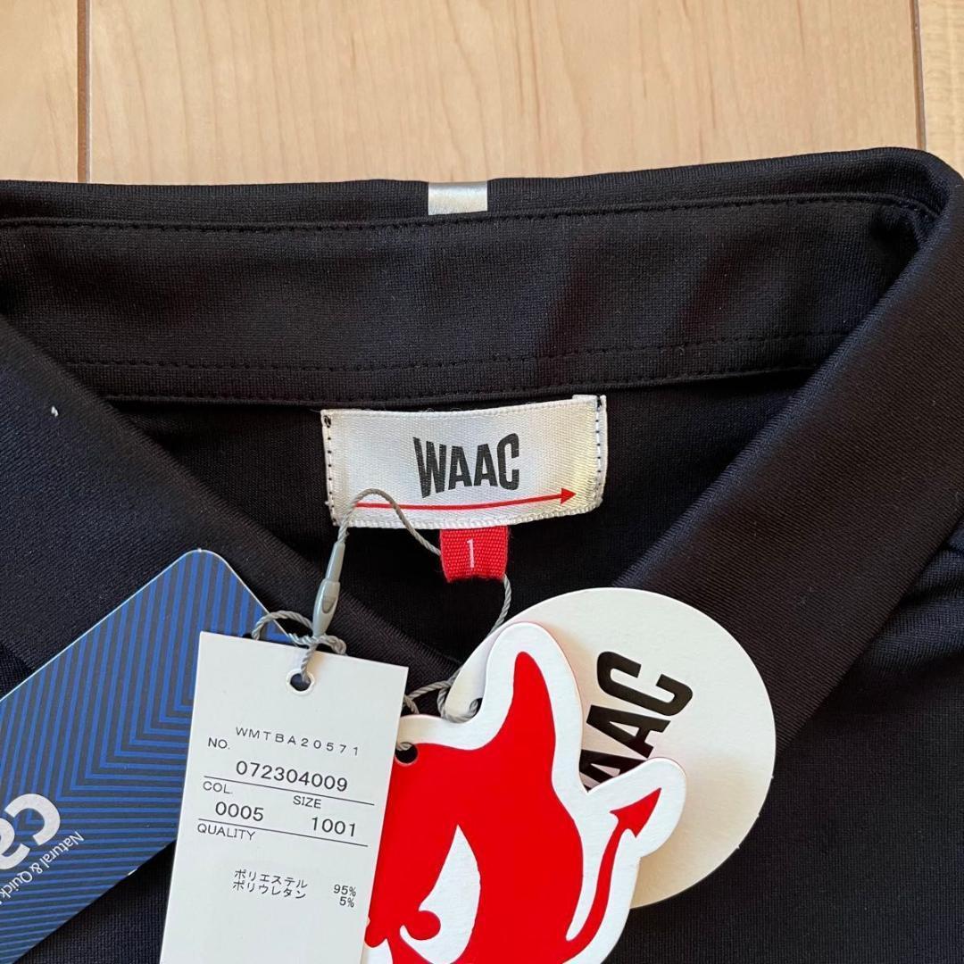 WAAC メンズシャツ ネイビー Ｓ 新品