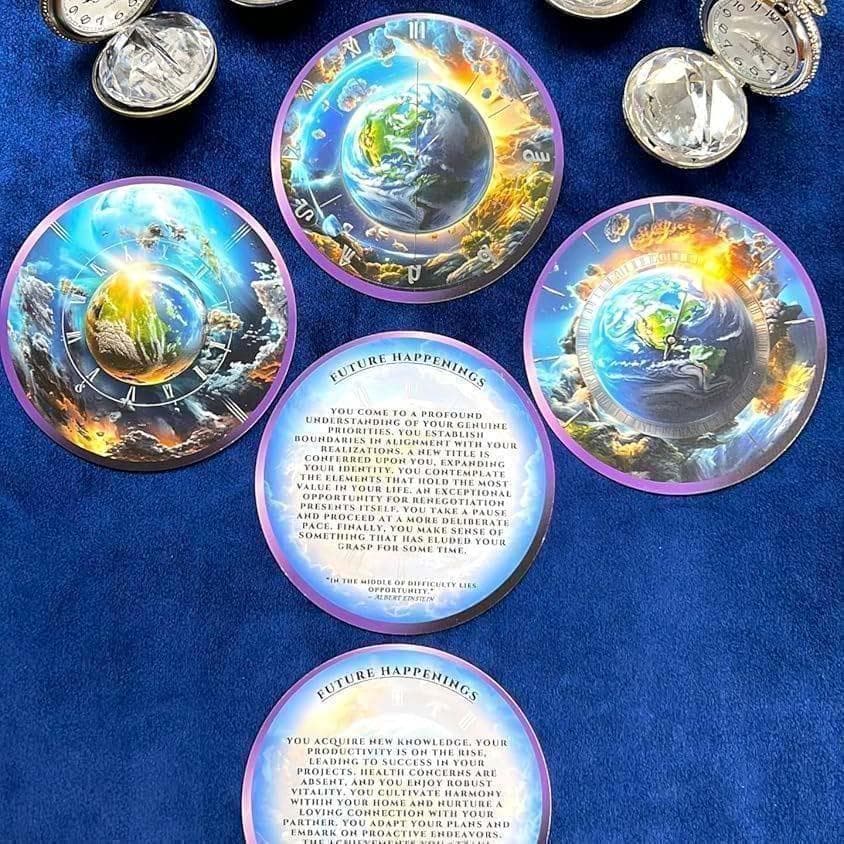 訳あり特価【オラクルカード／アファメーションカード】大ボリューム✨時を刻むデッキ