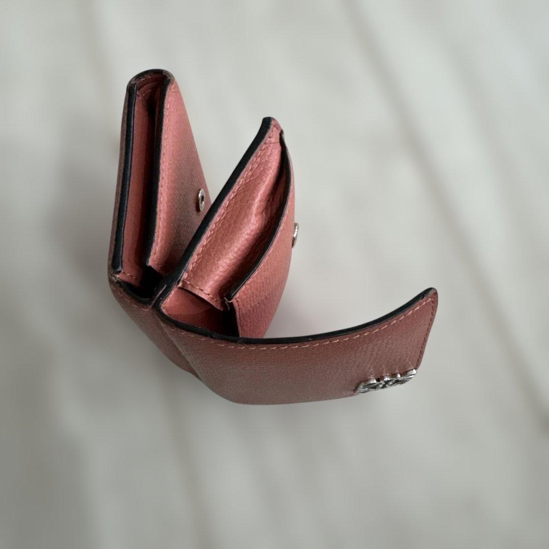 LOEWE ミニ財布　アナグラム　バーティカル　三つ折り