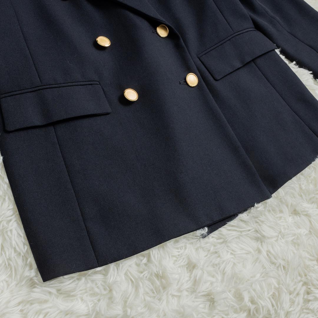 美品 Demi-Luxe BEAMS ドライギャバジン ダブルジャケット 36