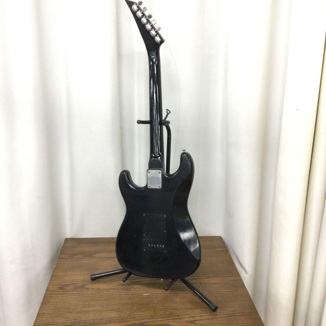 ジャンク品 HOLLY エレキギター ストラト型 スタンド付