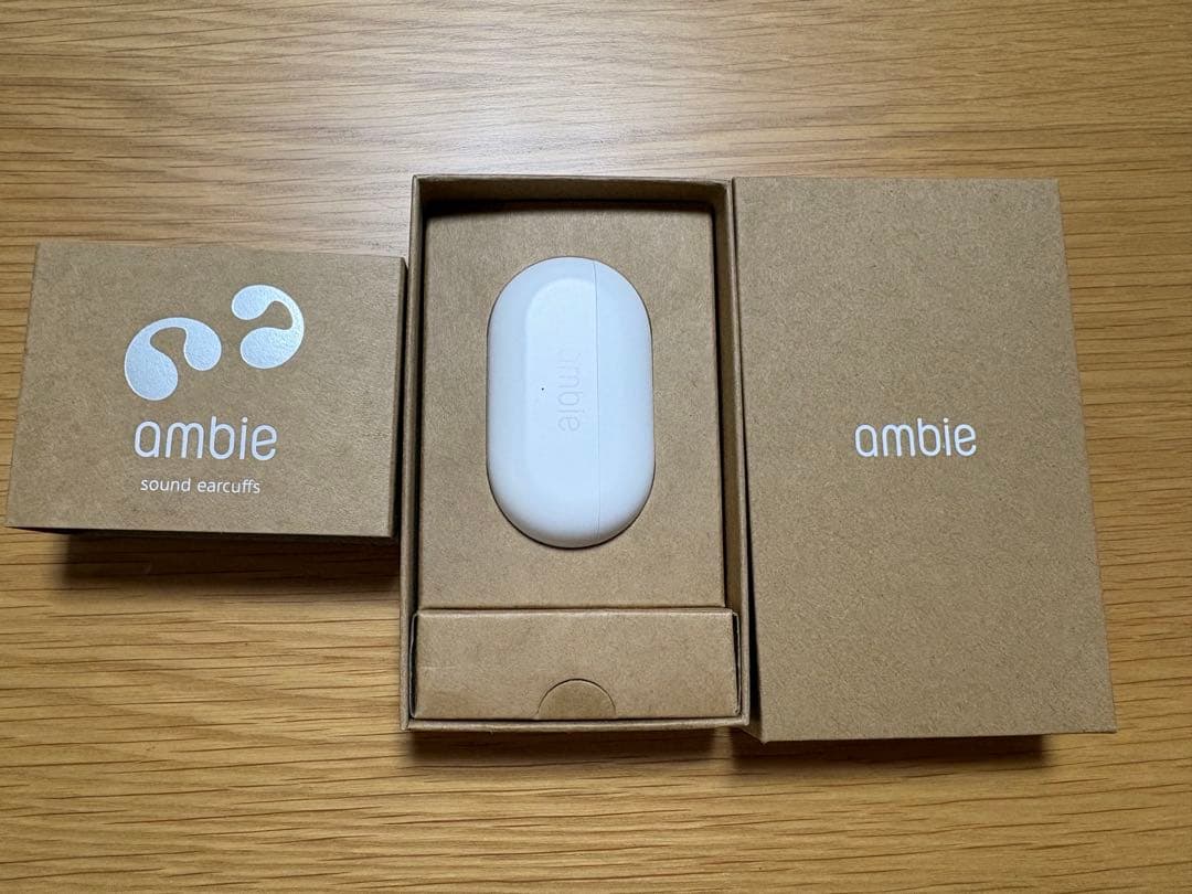【お値下げ】ambie ワイヤレスイヤホン AM-TW01/BPC