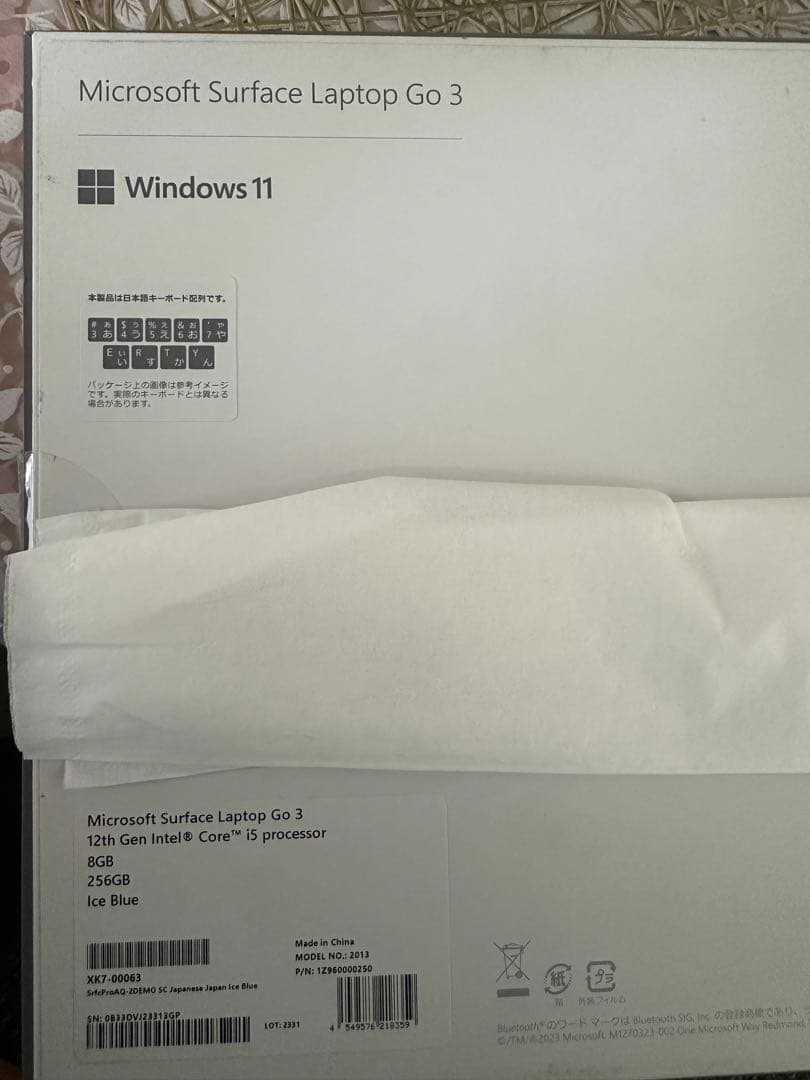 Microsoft Surface Laptop Go 3 本体