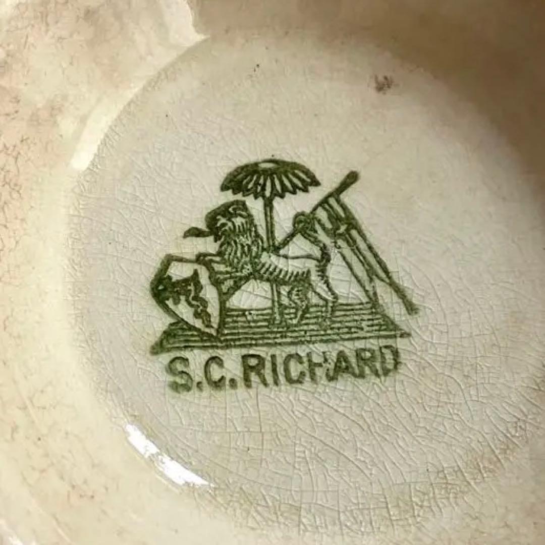【ジノリ合併以前】イタリア リチャード アンティーク カフェオレボウル