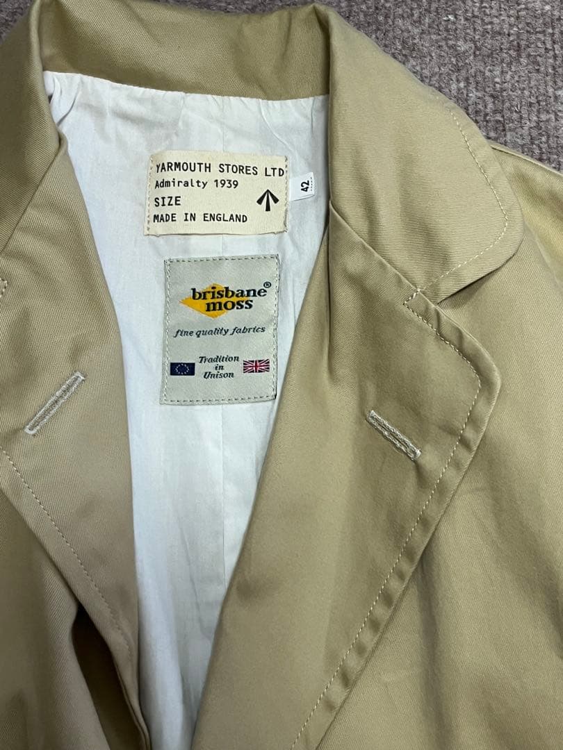 英国製 Yarmouth Stores × Brisbane Moss