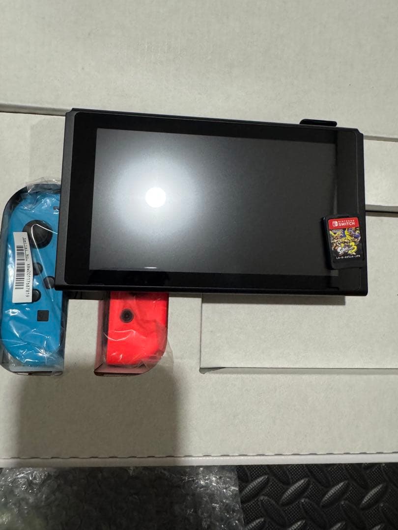 Nintendo Switch 本体 青/赤 スプラ3、プロコン付き