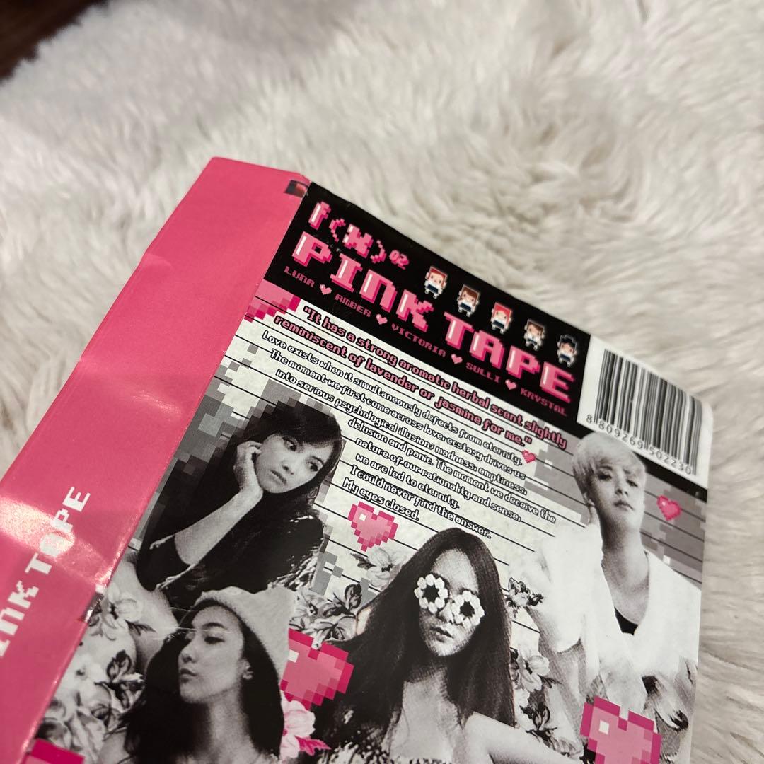 f(x) pink tape CD アルバム アンバー