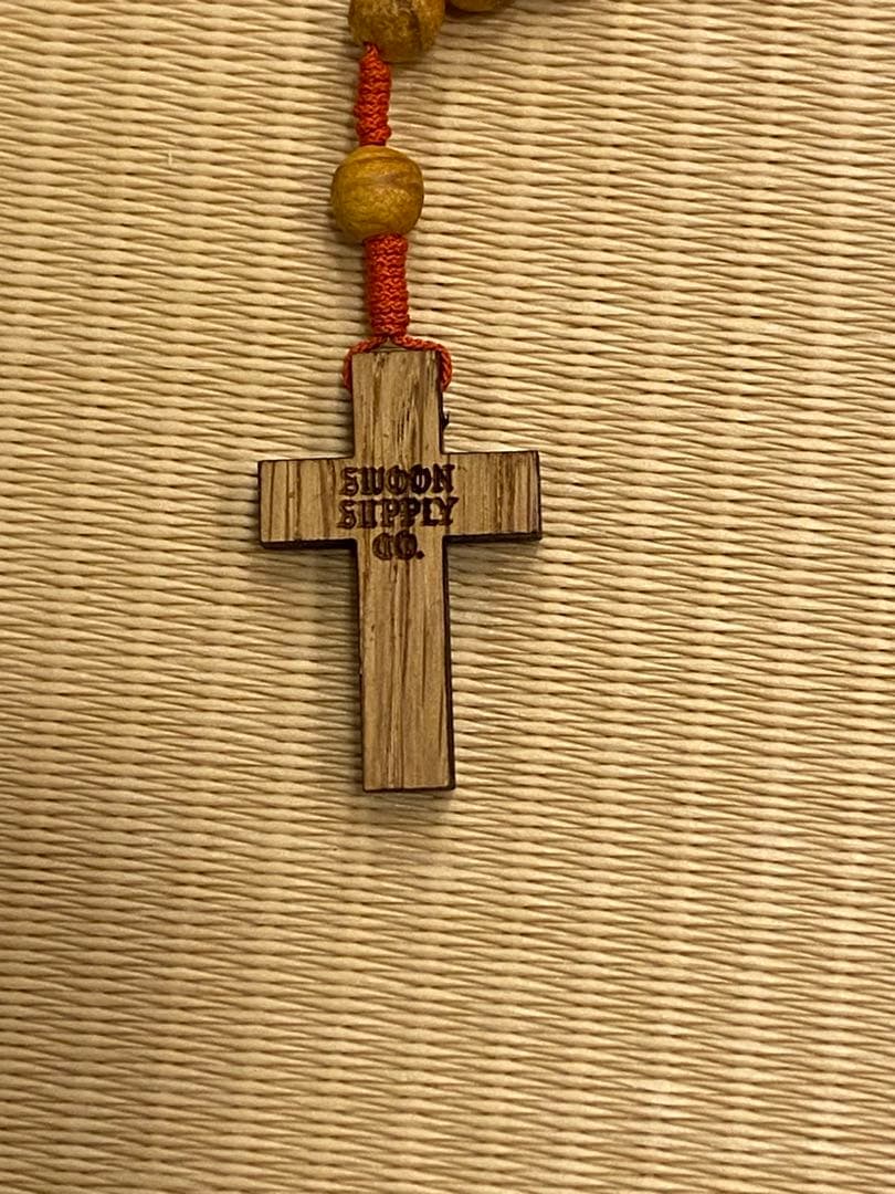 ロザリオ　キバコワークス　PALO SANTO WOOD ROSARY 木製