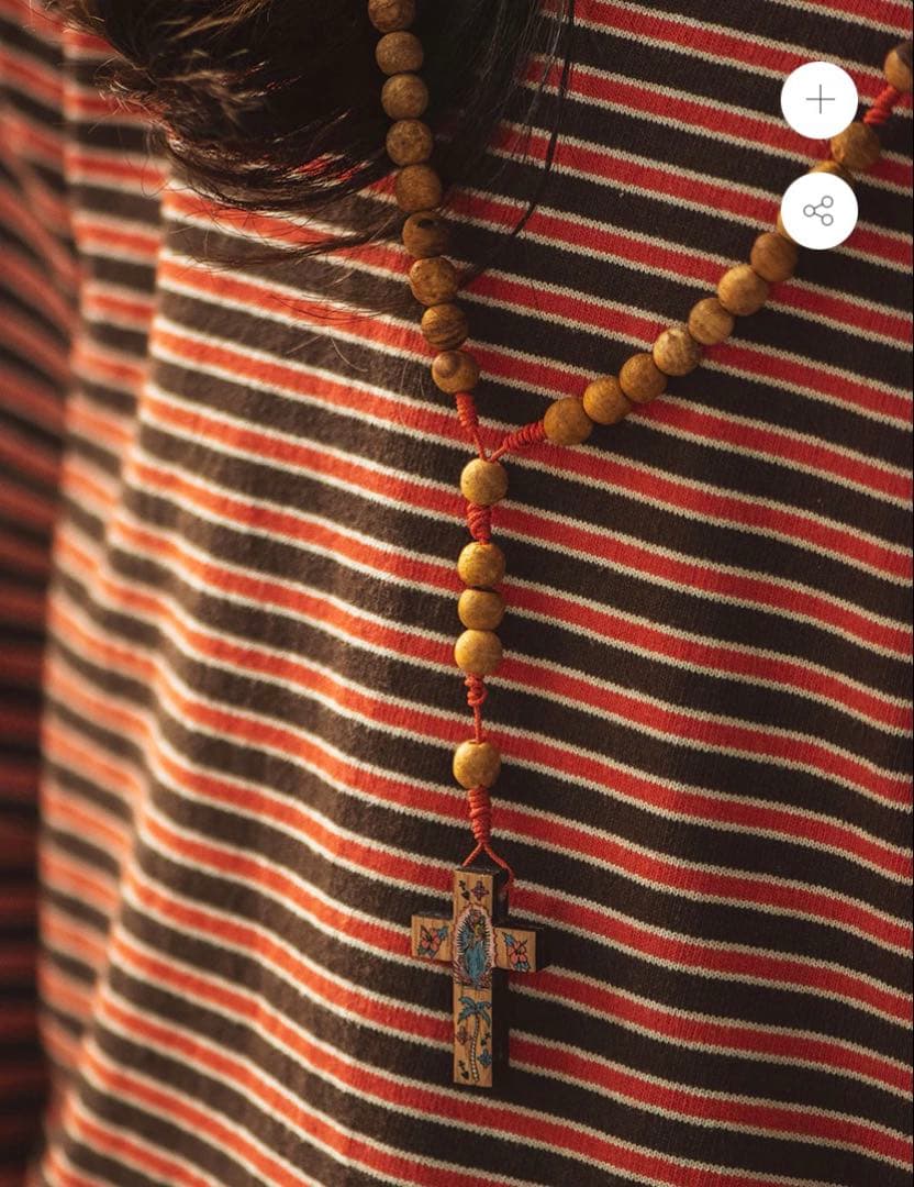 ロザリオ　キバコワークス　PALO SANTO WOOD ROSARY 木製