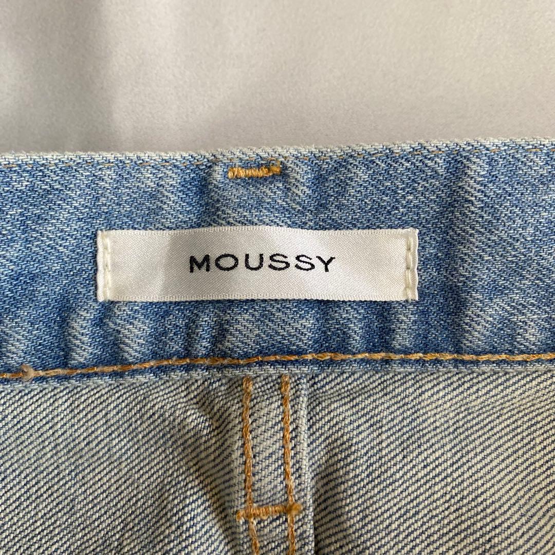 moussy MVS FLARE マウジー フレア ロング デニムパンツ 23