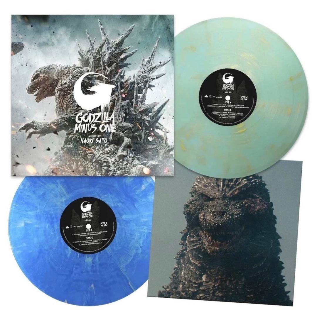 ゴジラ　-1.0 海外盤限定　カラー　アナログ　レコード　２枚組