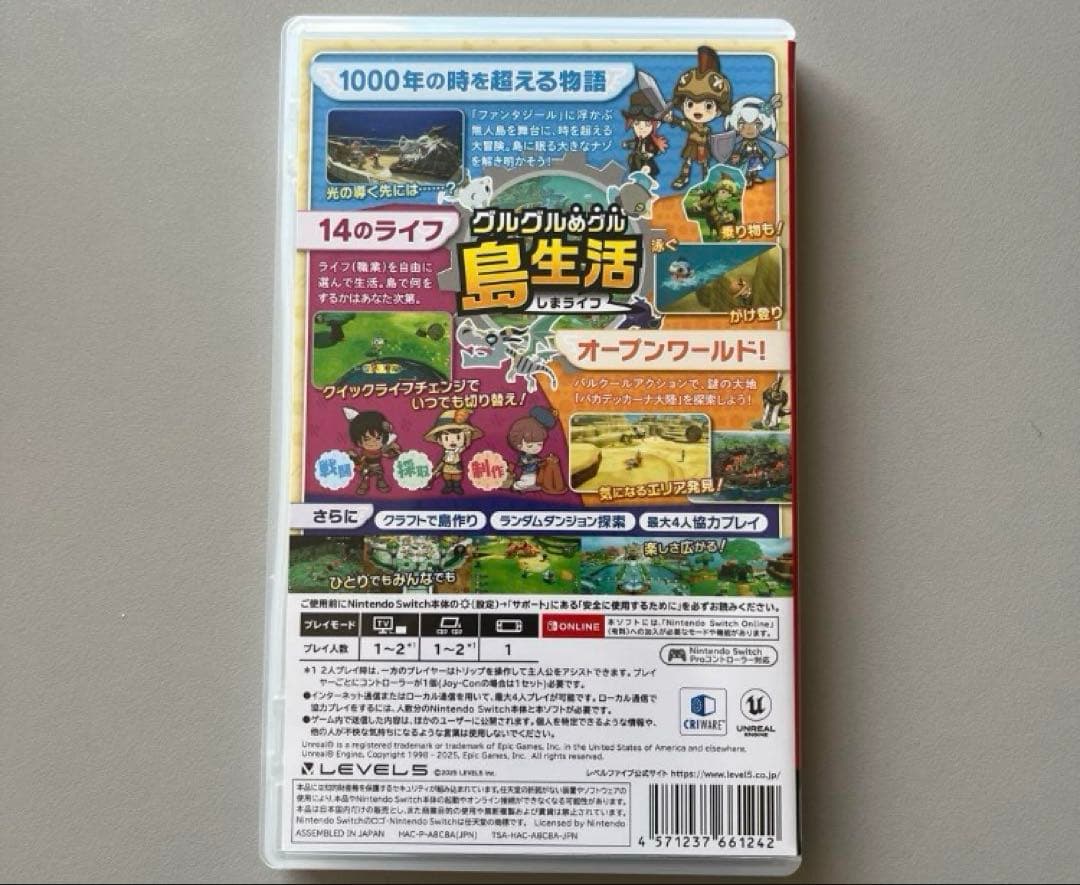ファンタジーライフｉ グルグルの竜と時をぬすむ少女 switch