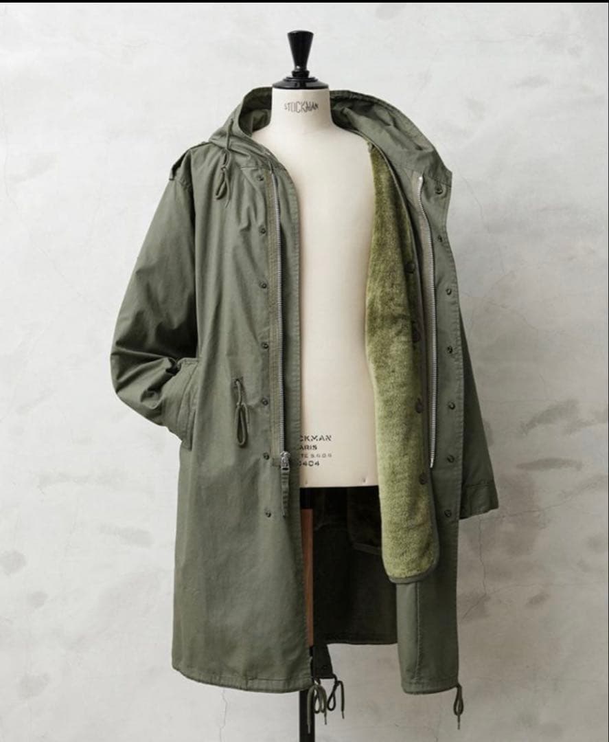 【konbu】ヒューストン米軍 M-51モッズコート