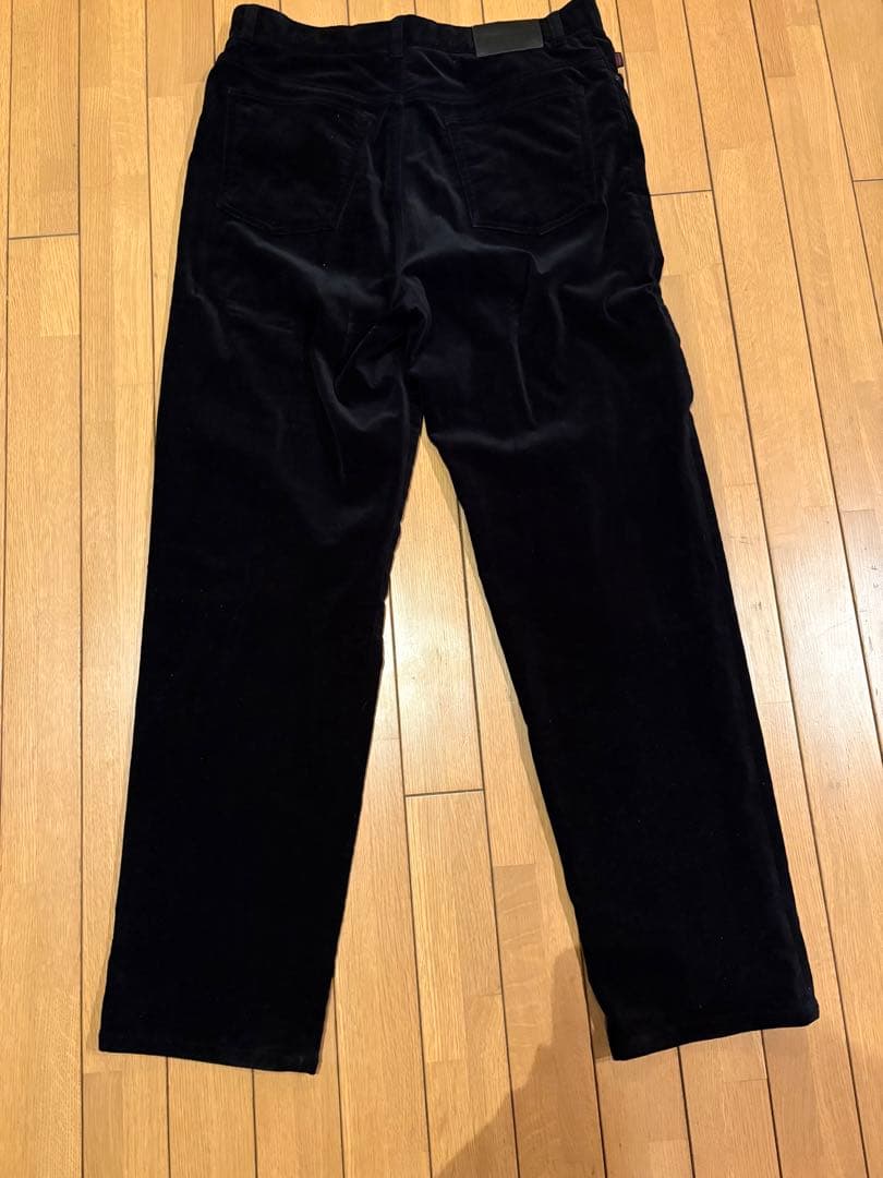 Ralph Lauren ブラックベルベットパンツ