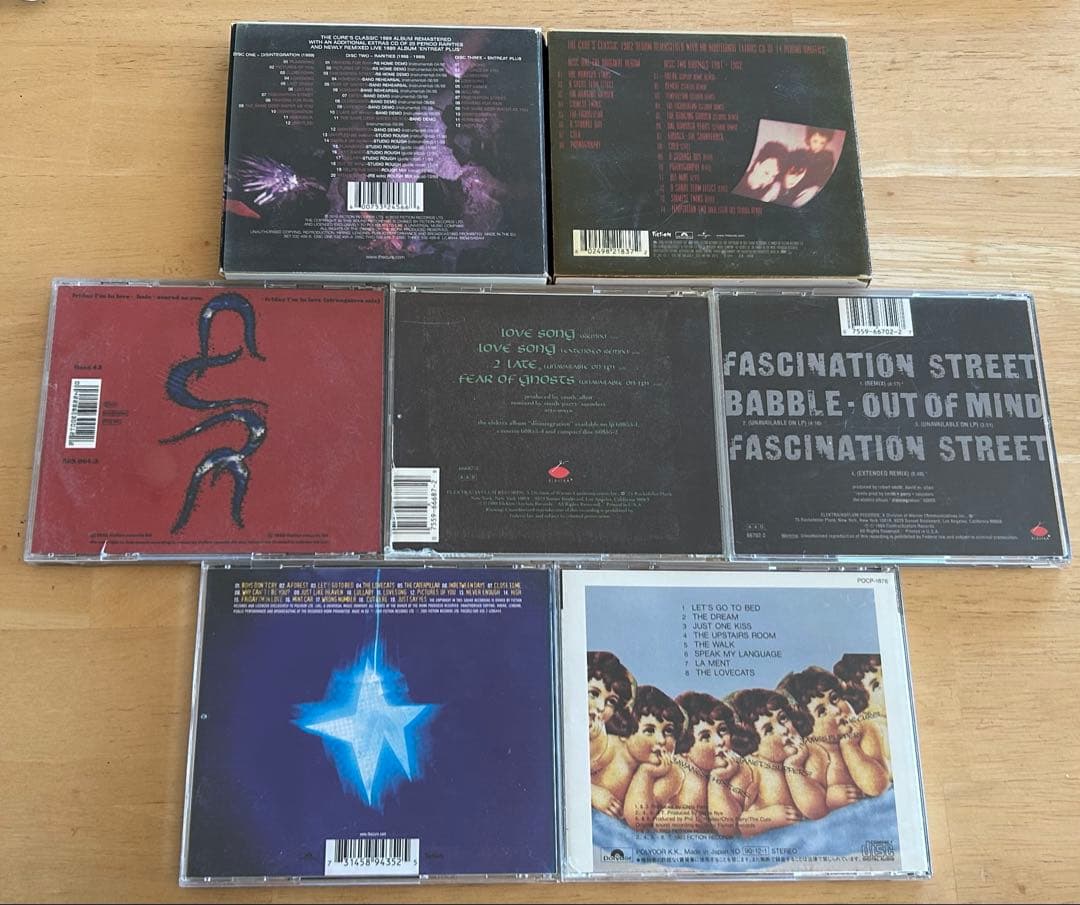 THE CURE. CD ７枚セット