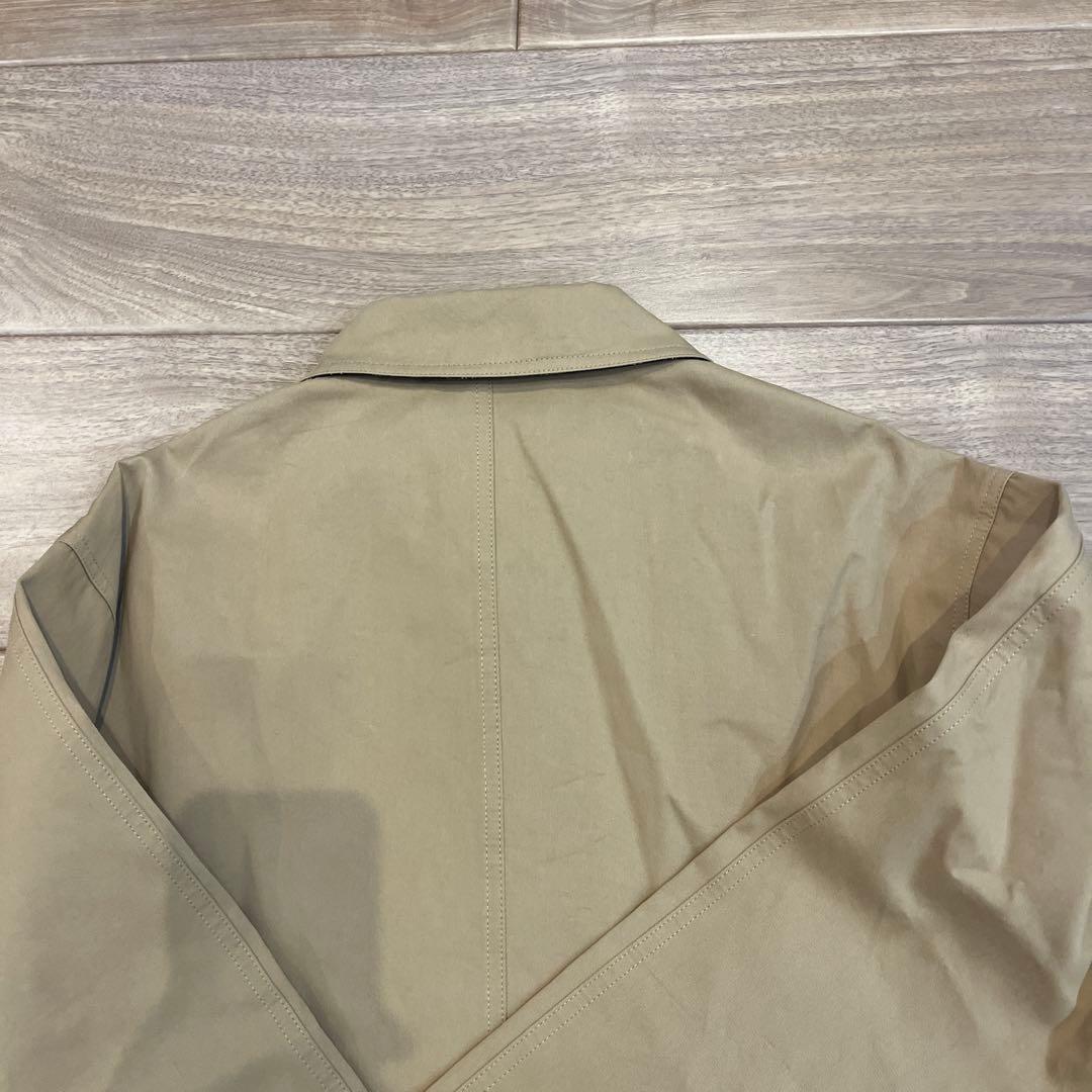 Fano Studios ステンカラー チェックカフ トレンチコート