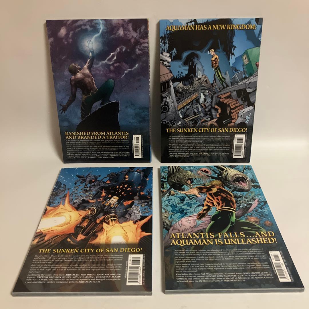 アクアマン 英語版 4冊セット Sub Diego編
