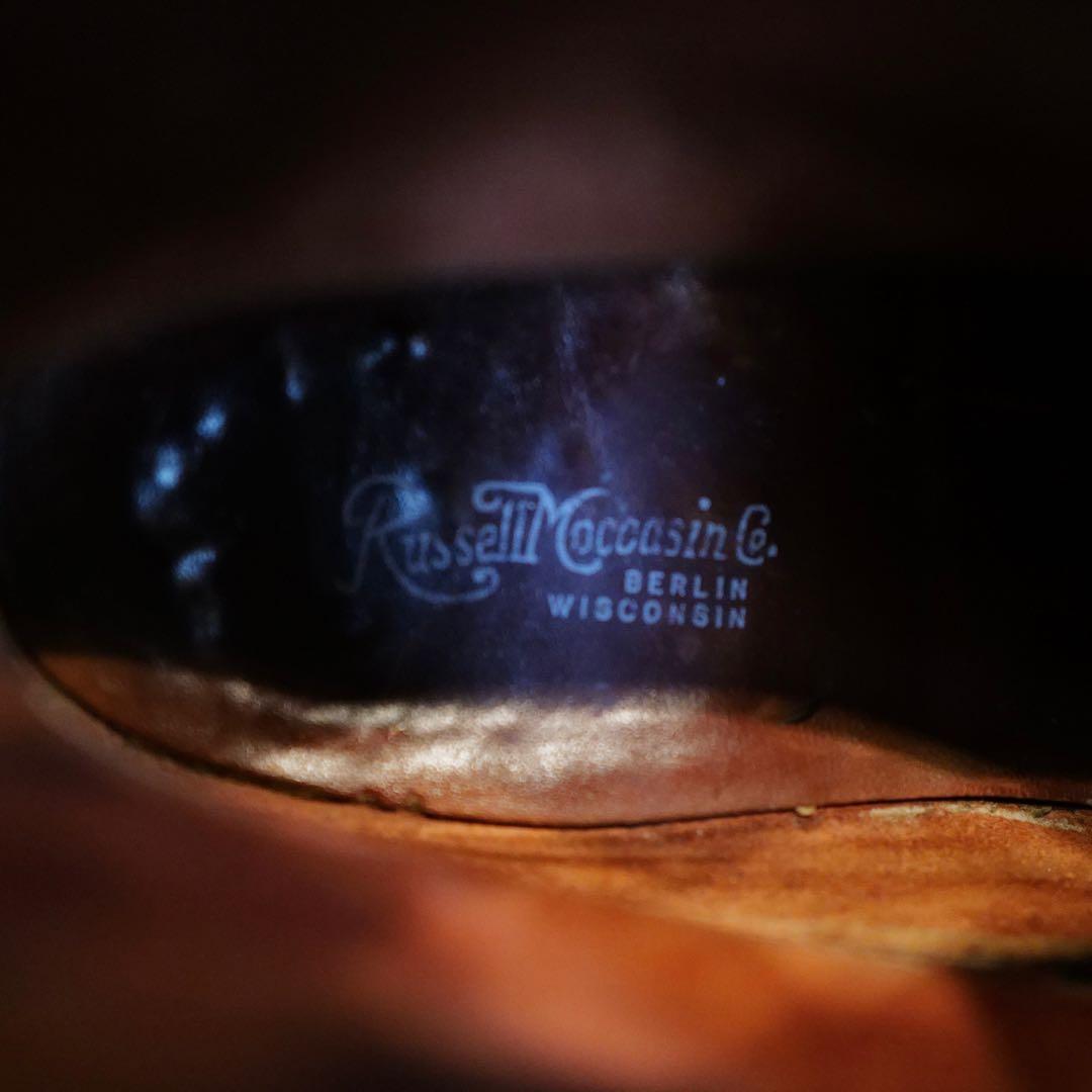 RUSSELL MOCCASINラッセルモカシン ノックアバウトブーツ USA製