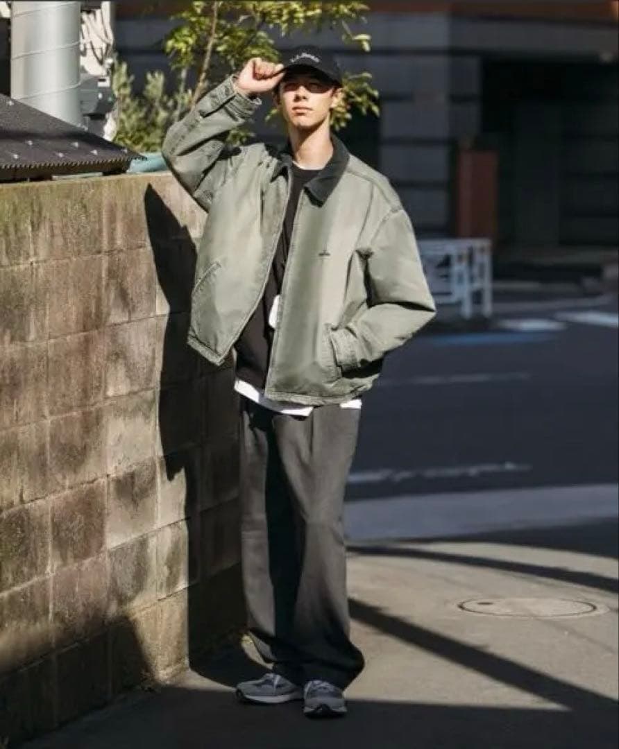 【新品タグ付】NAUTICA/ノーティカ　ジップブルゾン　オリーブカーキ