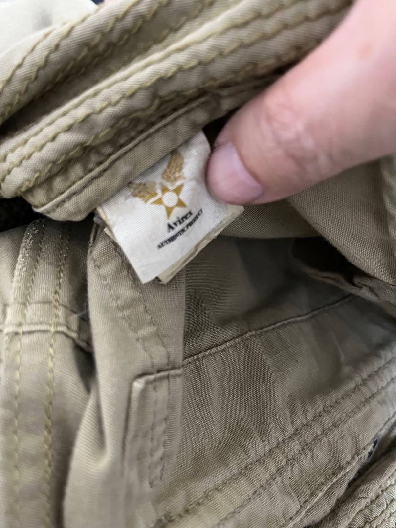 AVIREX カーゴパンツ ベルト付き