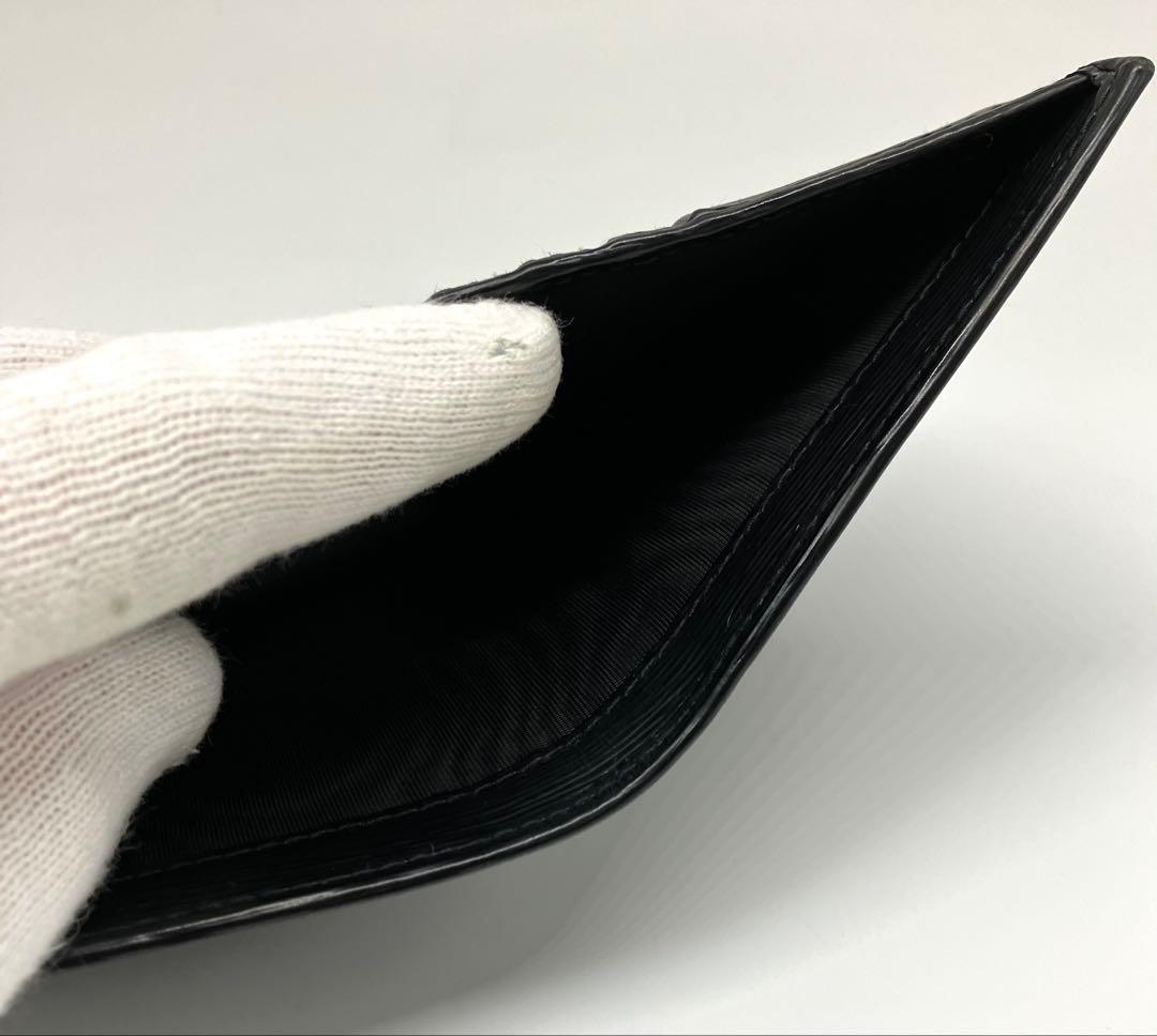 ⭐️ 極美品 プラダ ヴィッテロムーブ 二つ折り財布 ミニウォレット ブラック