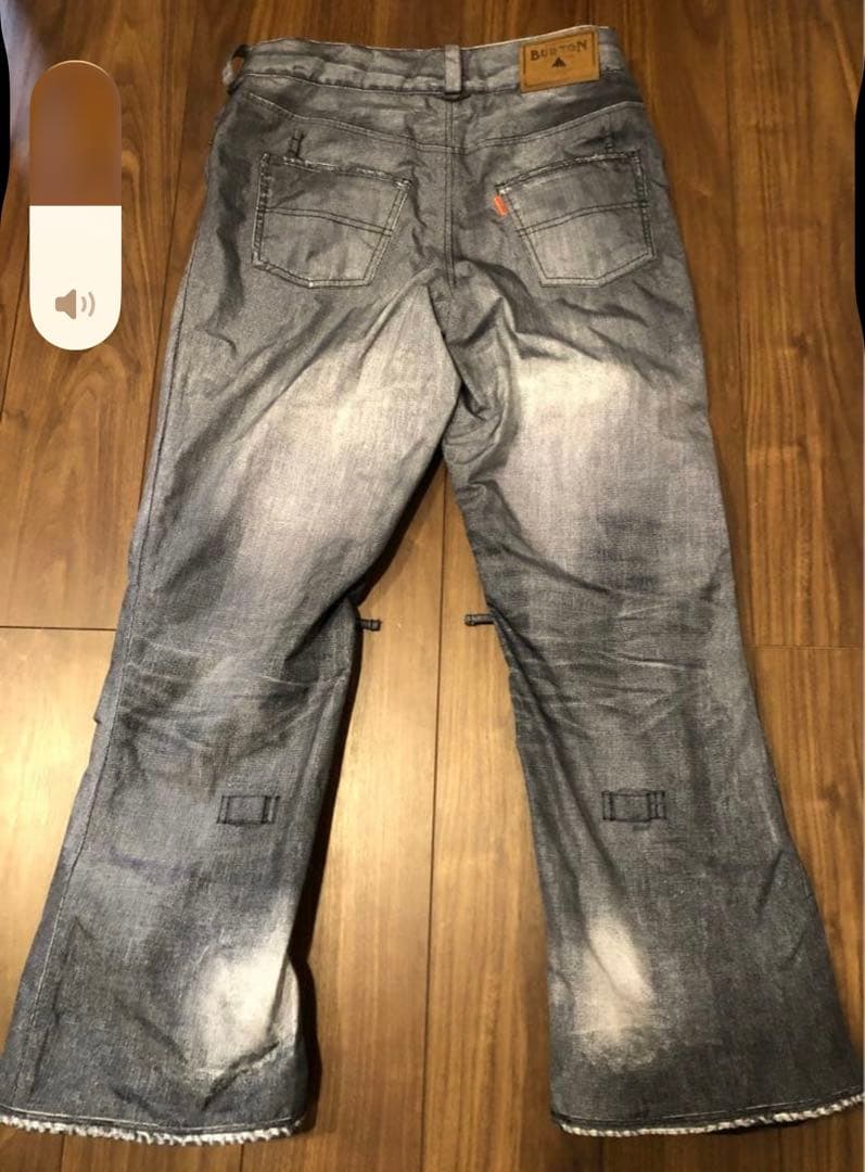 BURTON（バートン）　デニム風スノボパンツ　GORE-TEX（ゴアテックス）