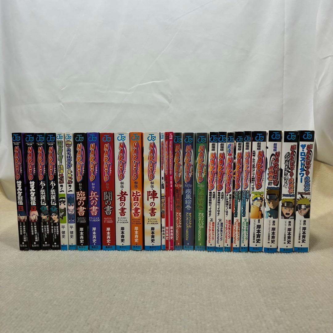 ＮＡＲＵＴＯ ナルト 1〜72全巻+関連本55冊 127冊全巻セット 岸本斉史