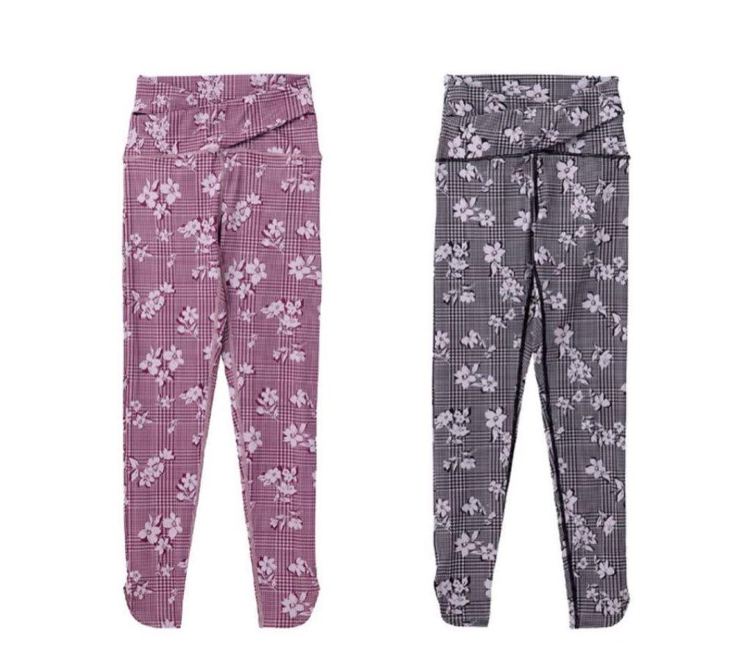 SUKALA チェック ウェストクロス ベリー　M セットアップ　新品