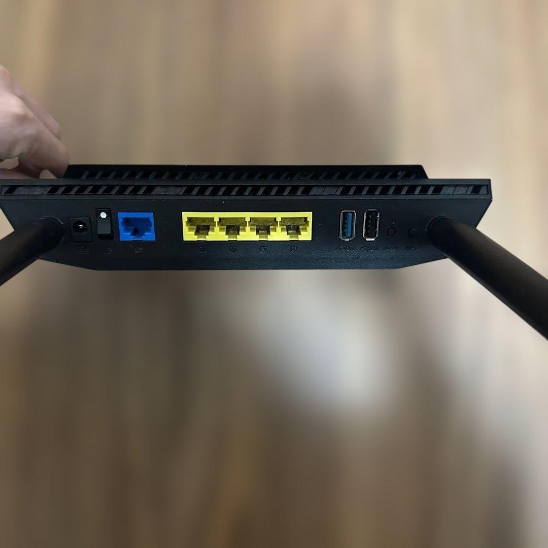 ASUS RT-AX56U 無線 ルーター WiFi6 1201+574Mbps