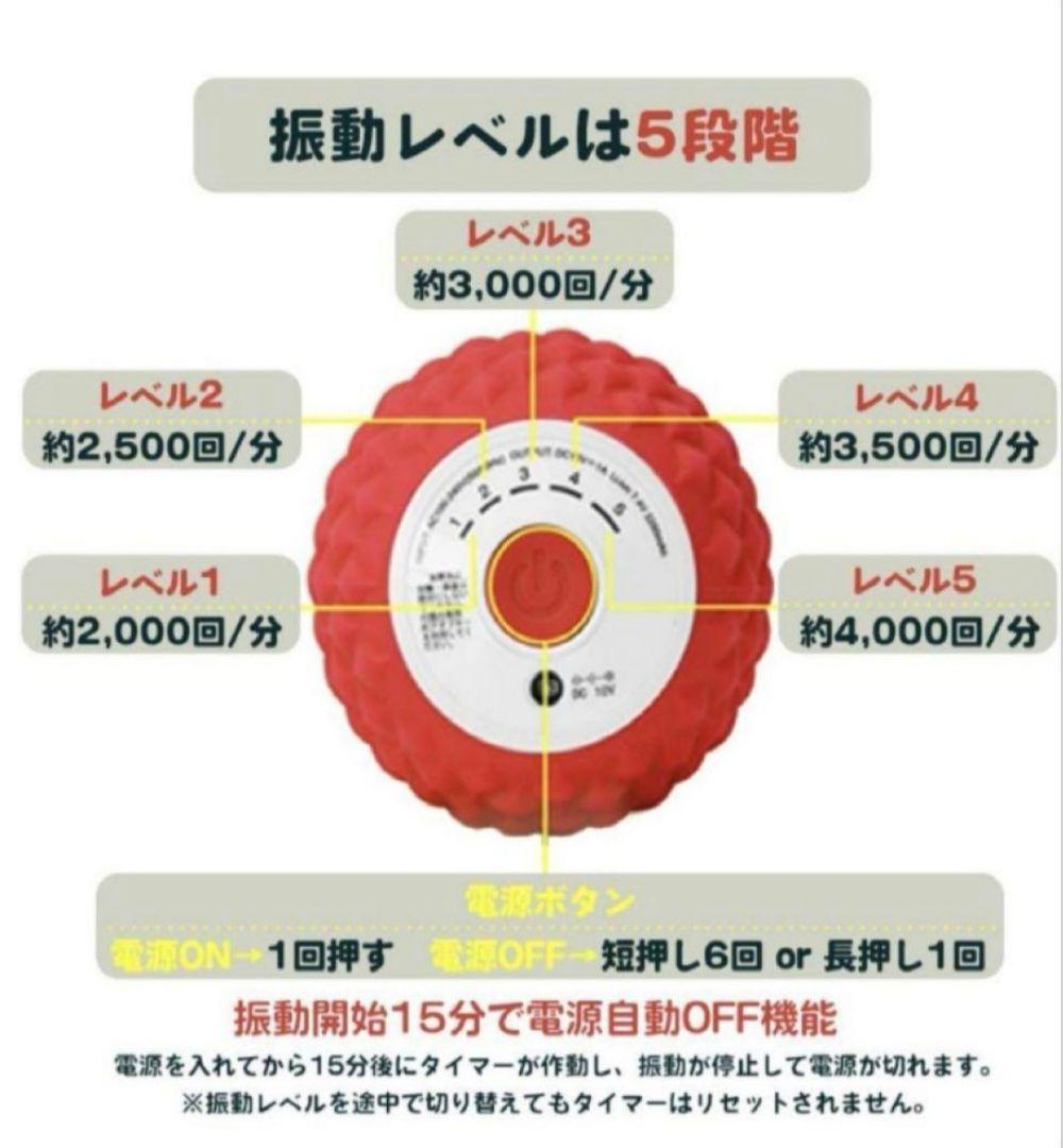 【美品】東急スポーツオアシス　シェイプツインボール　赤