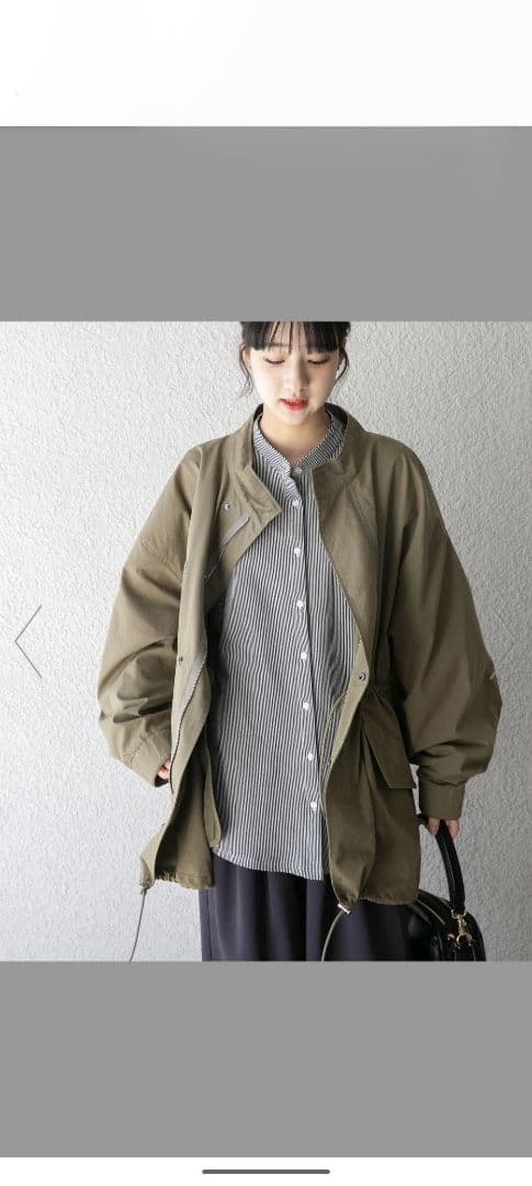 チャンコ　URBAN RESEARCH　ミリタリーモッズコート